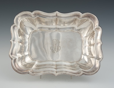 A Sterling Silver Deep Dish
