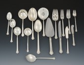 A Sterling Silver Dinner Servi