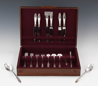 A Sterling Silver Dinner