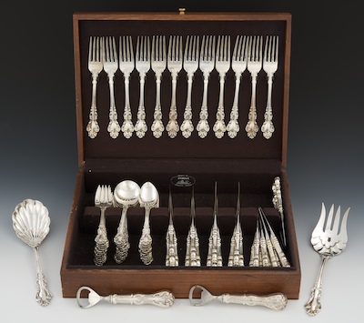 A Sterling Silver Dinner