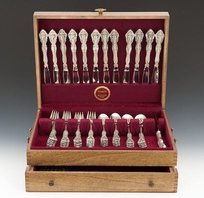 A Sterling Silver Dinner