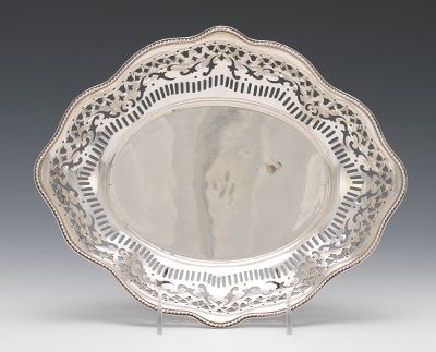 A Sterling Silver Dish by Tiffany &