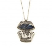 A Sterling Silver Double Sided