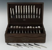 A Sterling Silver Flatware Ser