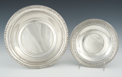 A Sterling Silver Large Bowl by