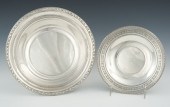 A Sterling Silver Large Bowl b