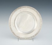 A Sterling Silver Liner Plate