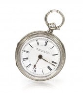 A Sterling Silver Open Face Ke