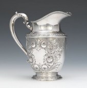 A Sterling Silver Repousse Wat