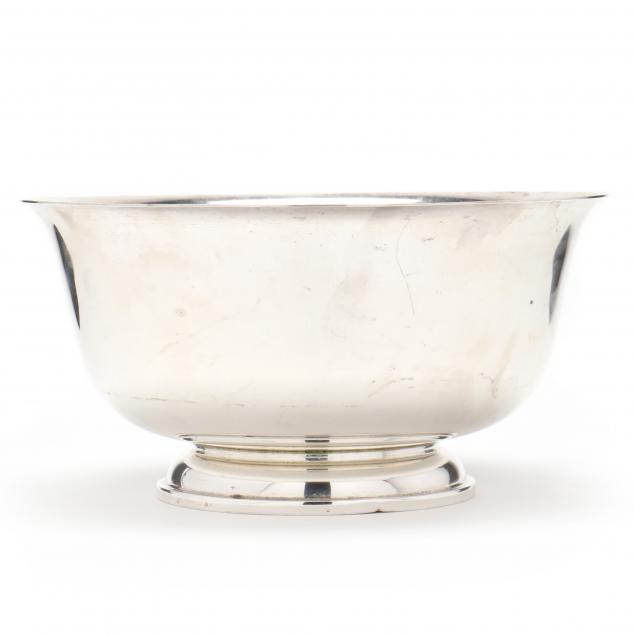 A STERLING SILVER REVERE BOWL, MARK