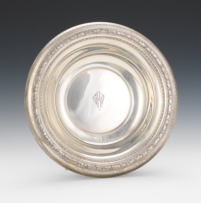 A Sterling Silver Serving Bowl by
