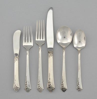 A Sterling Silver Sevice for