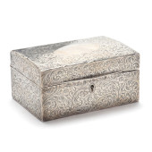 A STERLING SILVER VALUABLES BO