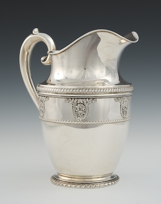 A Sterling Silver Water Pitcher