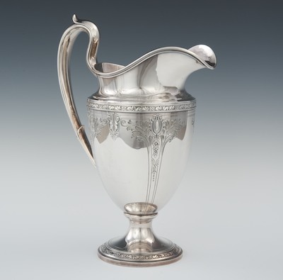 A Sterling Silver Water Pitcher