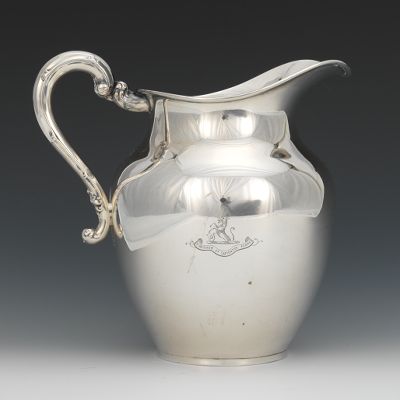 A Sterling Silver Water Pitcher