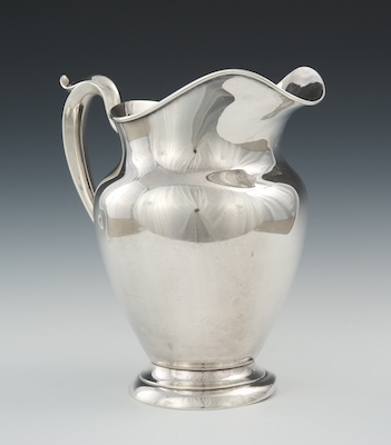 A Sterling Silver Water Pitcher