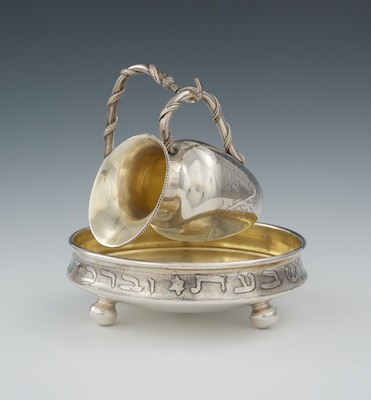 A Sterling Silver with Gold Wash