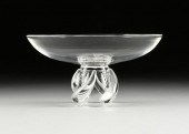 A STEUBEN CRYSTAL "SWIRL" BOWL