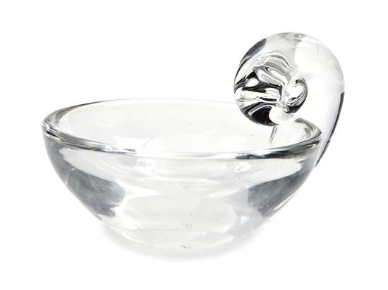 A Steuben Glass Bowl having an