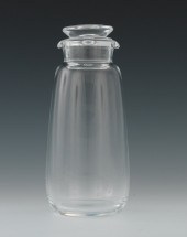A Steuben Signed Glass Double