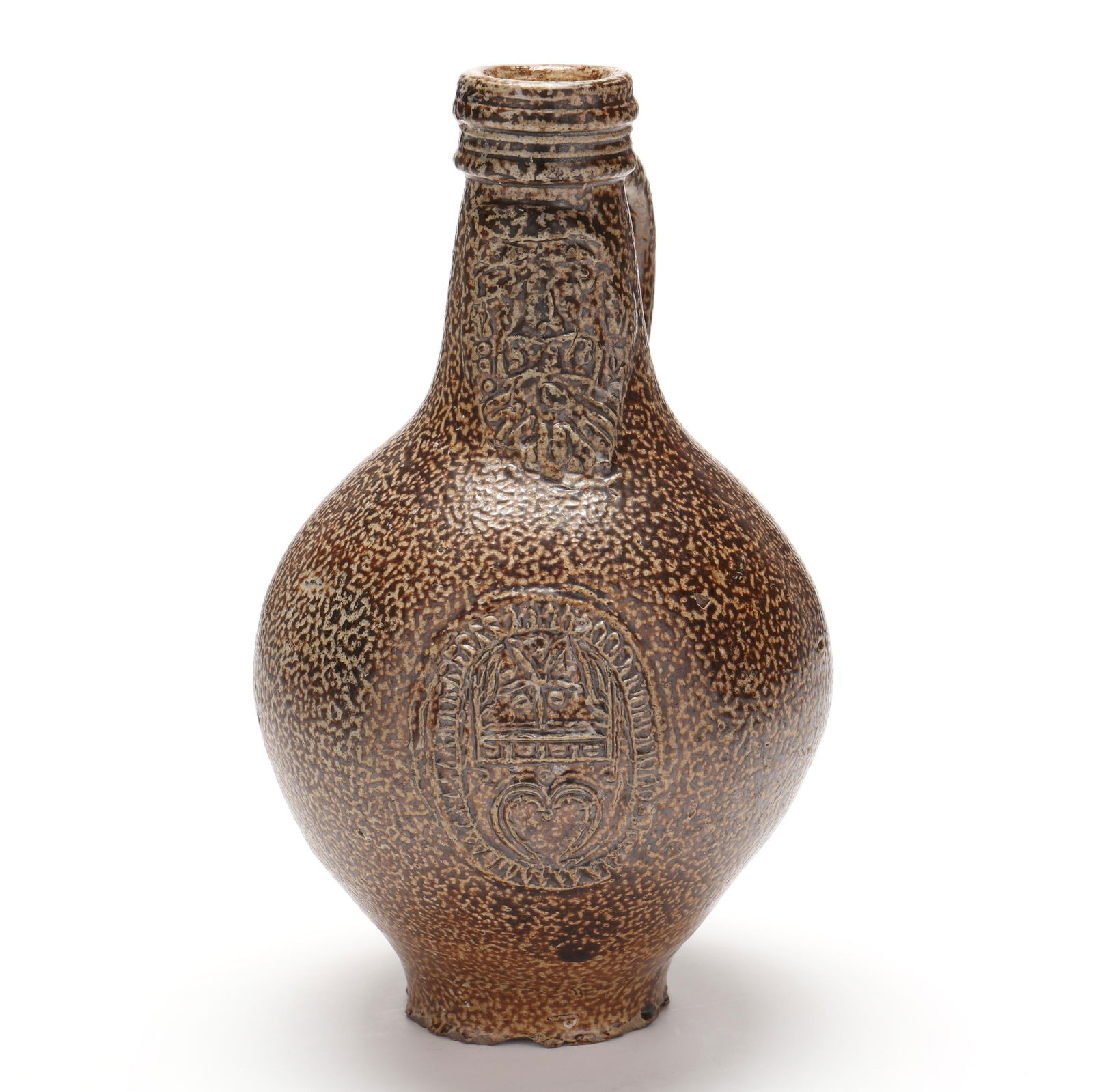 A STONEWARE BELLARMINE JUGA