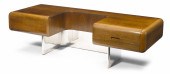 A Stow & Davis walnut and stai