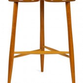 A Studio Craft Tripod Stool by