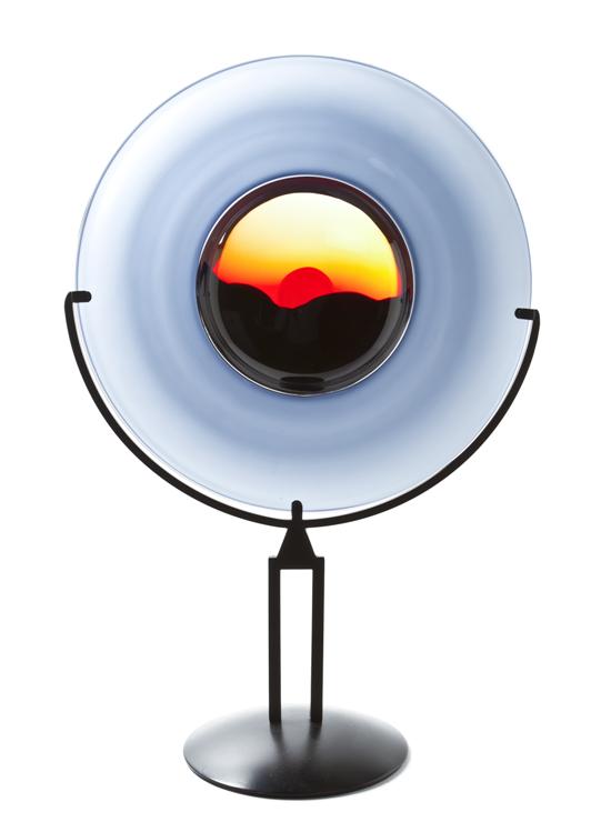 A Studio Glass Sculpture Artist