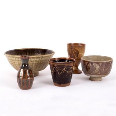 A studio pottery bowl, with