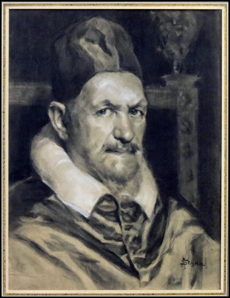 A. STYKA PORTRAIT OF A GENTLEMAN.