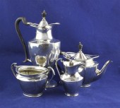A stylish Edwardian silver fou