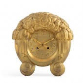 A SUE ET MARE GILT BRONZE MANT