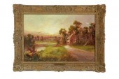 A SUFFOLK FARMSTEAD BY FRANCIS