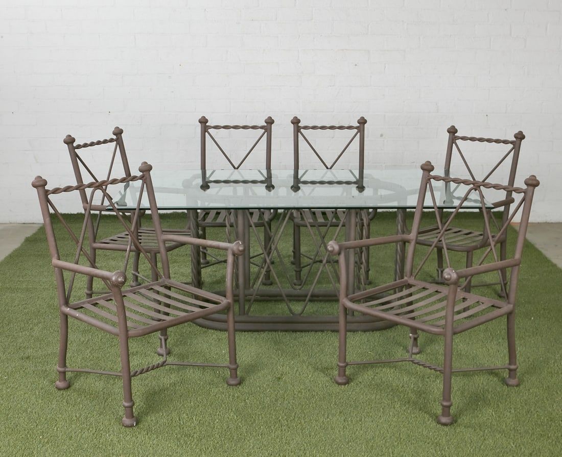 A SUITE OF ALUMINUM GARDEN