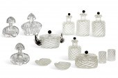 A SUITE OF CONTINENTAL GLASS A