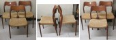 A SUITE OF EIGHT DANISH MODERN