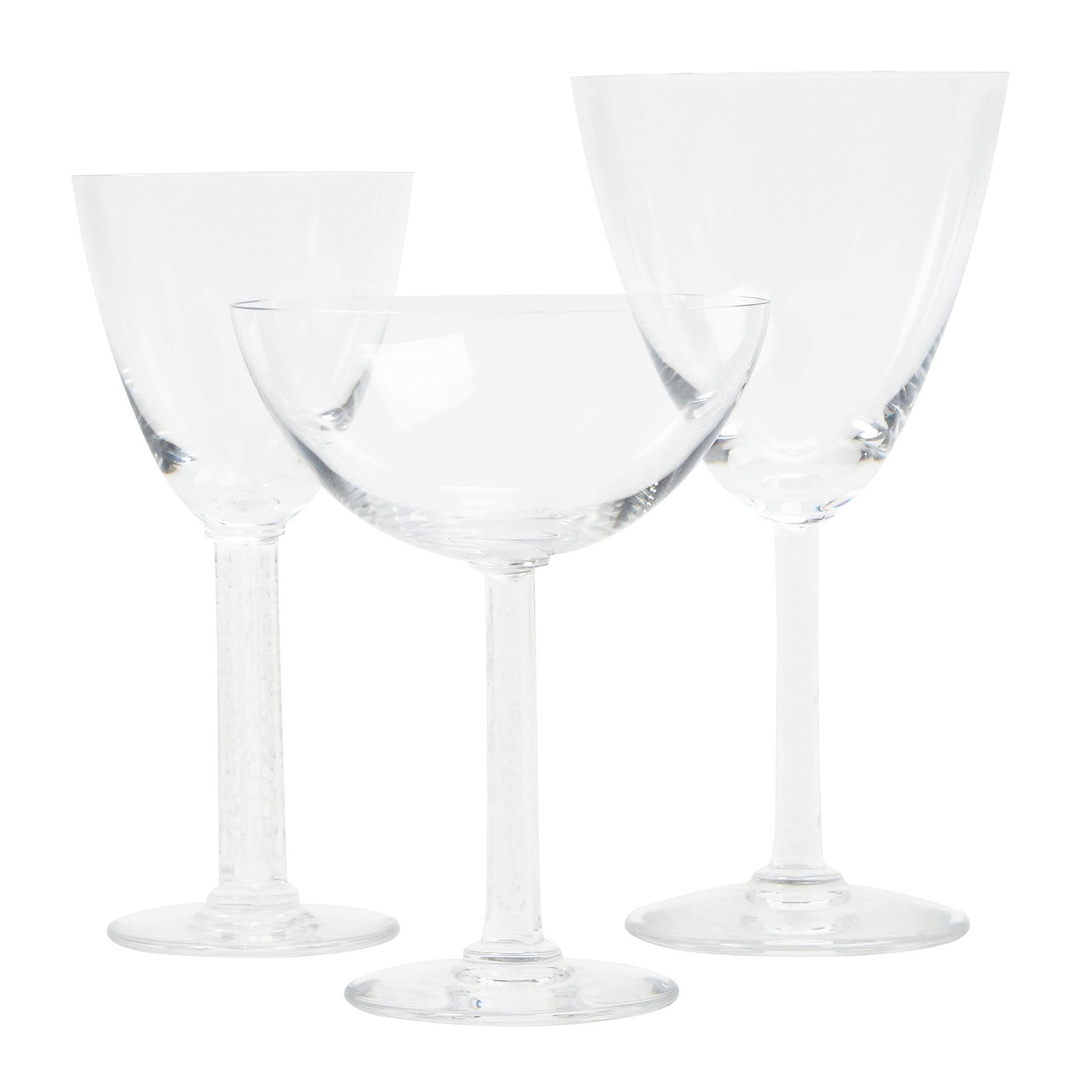 A SUITE OF LALIQUE GLASS PHALSBOURG