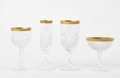 A SUITE OF ROSENTHAL CUT CRYST