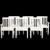 A SUITE OF SIX HANDCRAFTED OUT