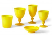 A SUITE OF VENETIAN YELLOW TAB
