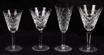 A suite of Waterford cut crystal