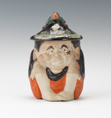 A Sumida Figural Tobacco Jar