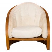 A SUMMIT BENTWOOD ARMCHAIR A S