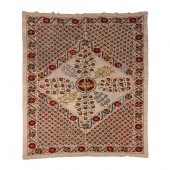 A SUZANI EMBROIDERED TEXTILE P