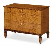 A SWEDISH ART DECO SATIN BIRCH