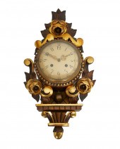A SWEDISH GILT-WOOD CARTEL CLO