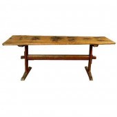 A Swedish Painted and Scrubbed