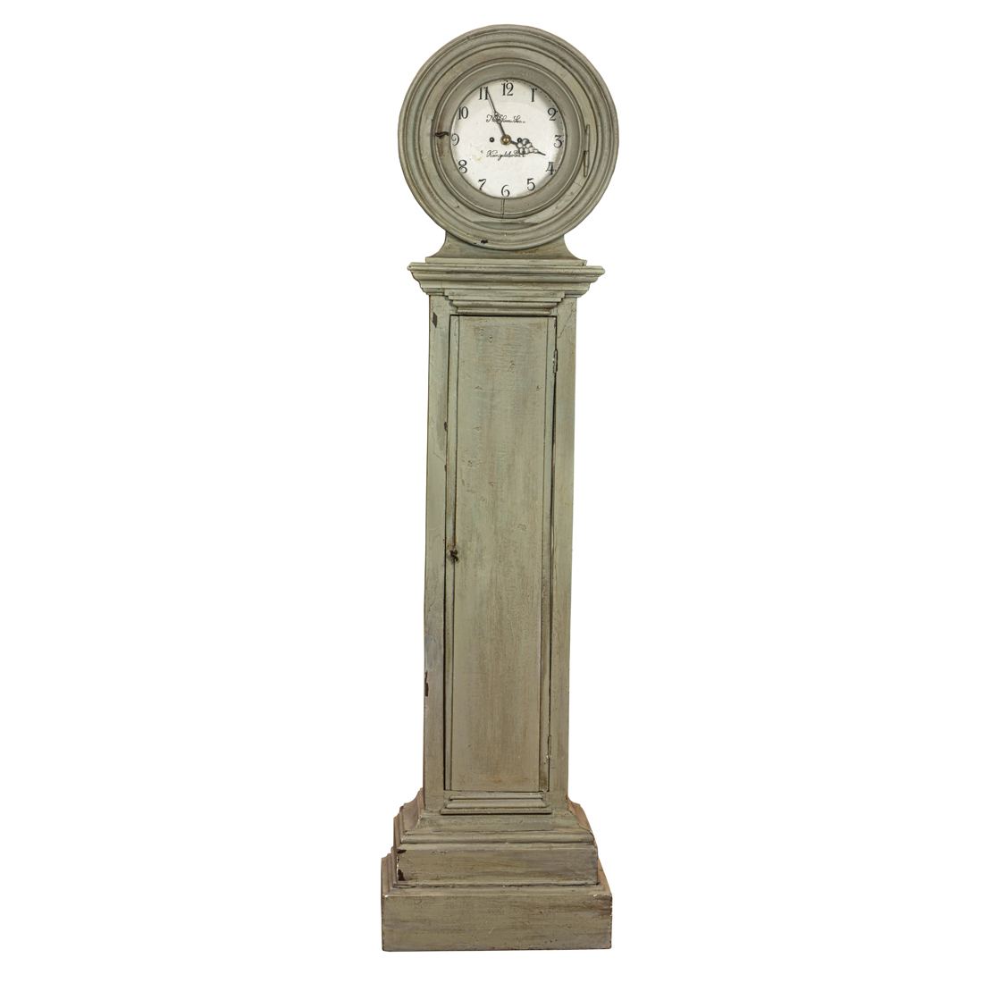 A SWEDISH TALL CASE MORA CLOCK A