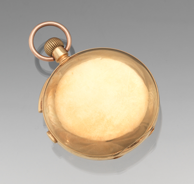 A Swiss 18k Gold Repeater Pocket
